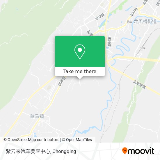 紫云来汽车美容中心 map
