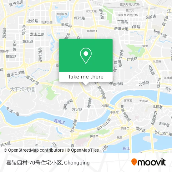 嘉陵四村-70号住宅小区 map