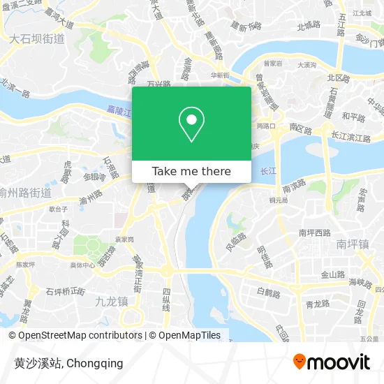 黄沙溪站 map
