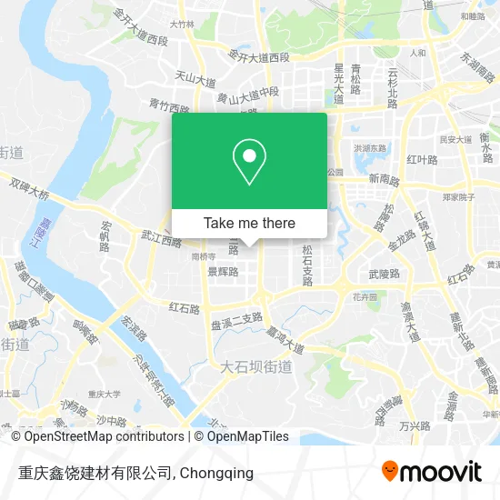 重庆鑫饶建材有限公司 map