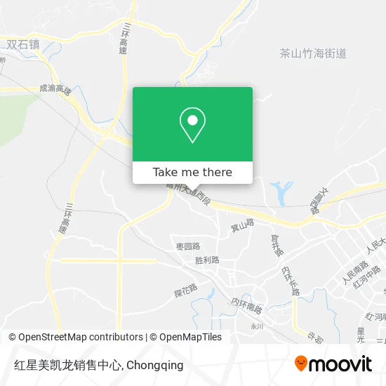红星美凯龙销售中心 map