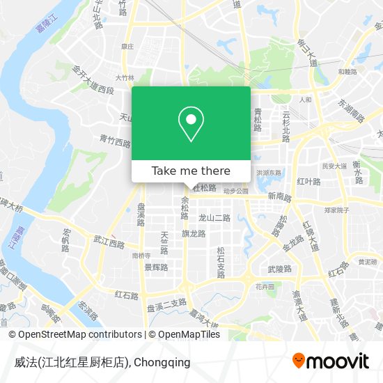 威法(江北红星厨柜店) map