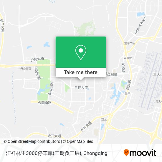 汇祥林里3000停车库(二期负二层) map