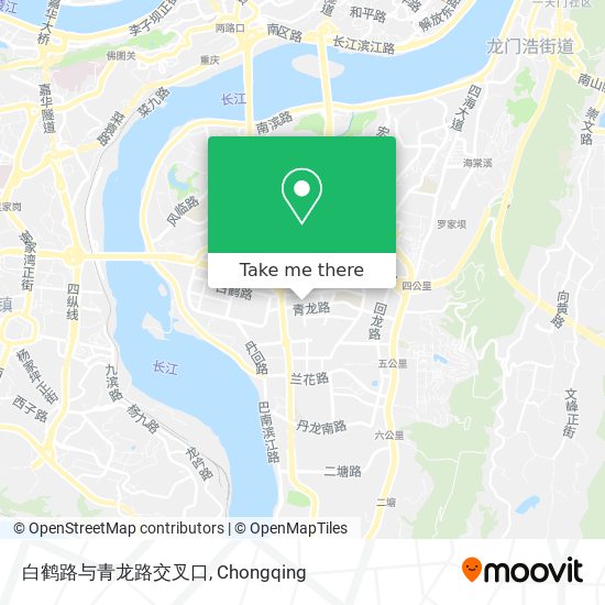 白鹤路与青龙路交叉口 map