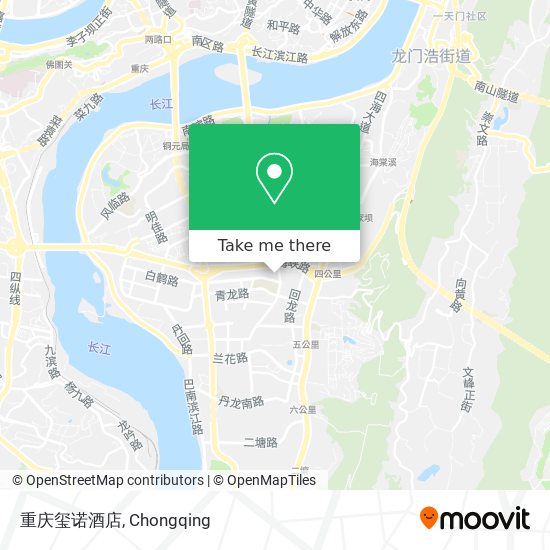 重庆玺诺酒店 map