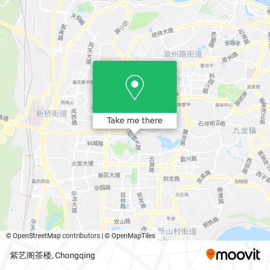 紫艺阁茶楼 map
