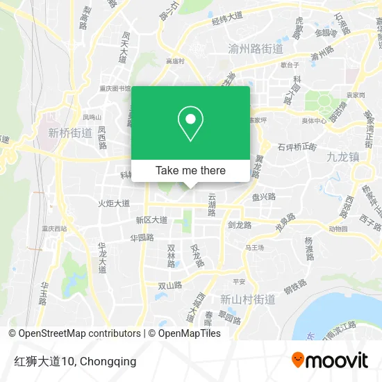 红狮大道10 map