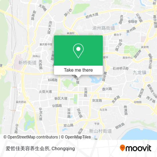 爱哲佳美容养生会所 map