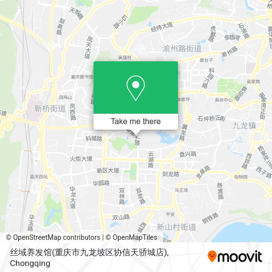 丝域养发馆(重庆市九龙坡区协信天骄城店) map