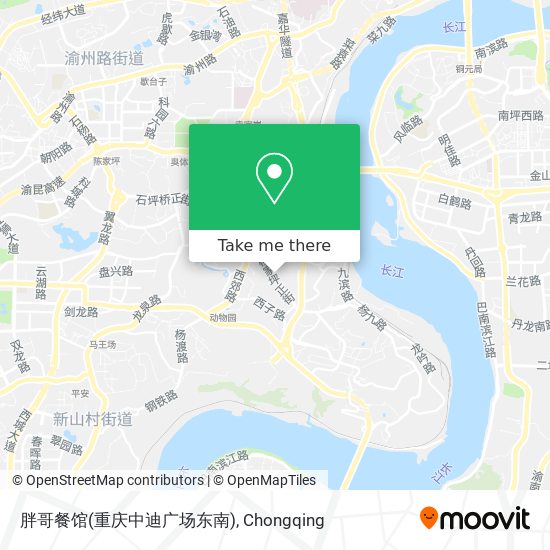 胖哥餐馆(重庆中迪广场东南) map