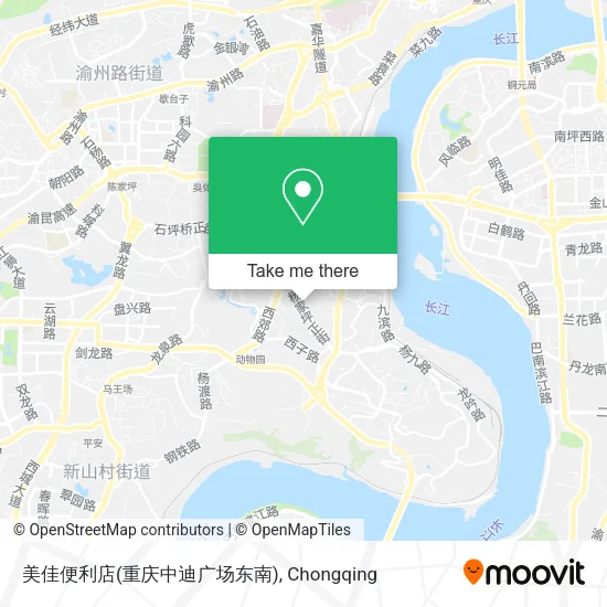 美佳便利店(重庆中迪广场东南) map