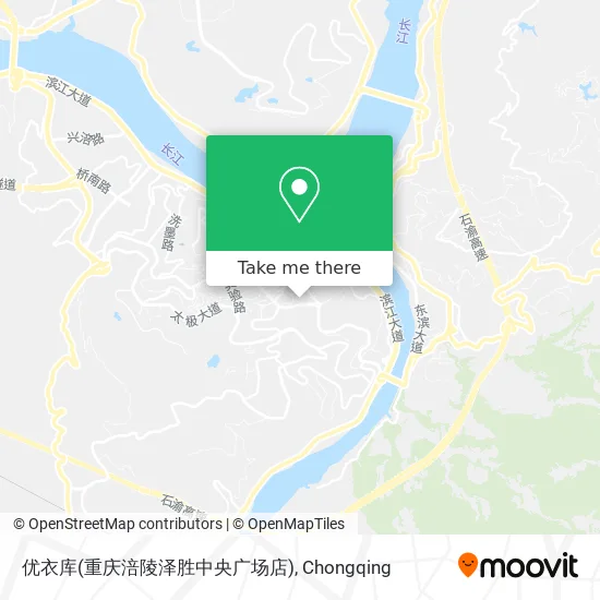 优衣库(重庆涪陵泽胜中央广场店) map