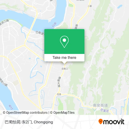 巴蜀怡苑-东2门 map