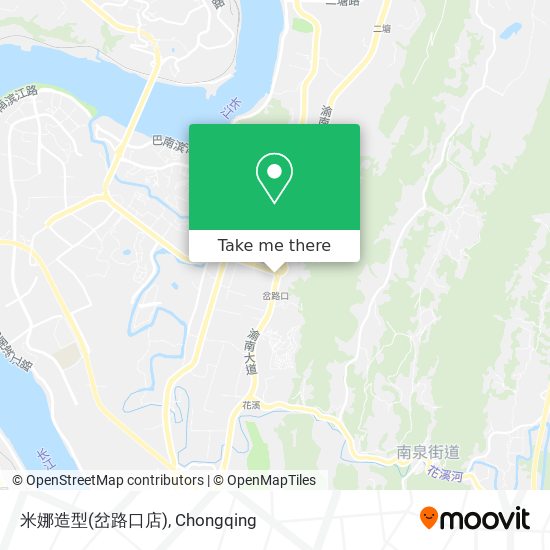 米娜造型(岔路口店) map