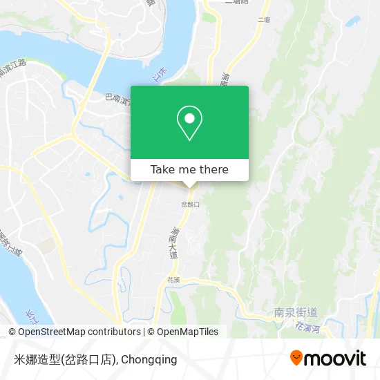 米娜造型(岔路口店) map