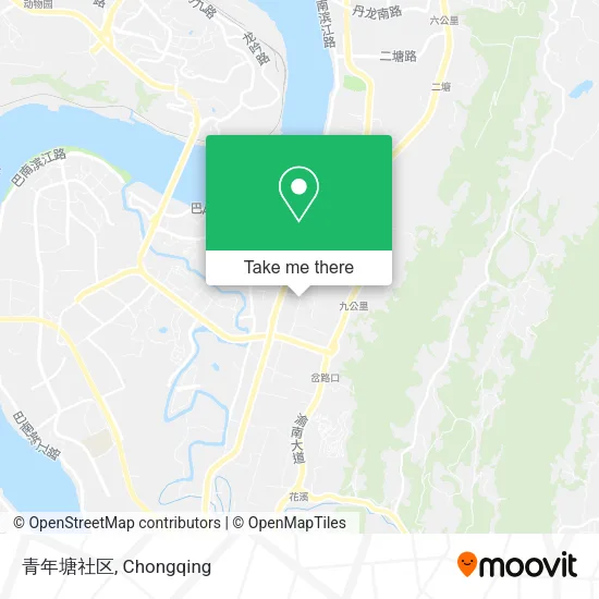 青年塘社区 map