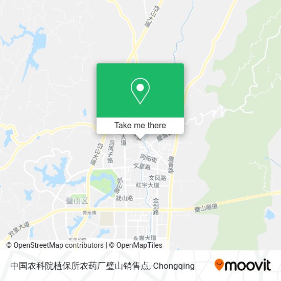 中国农科院植保所农药厂璧山销售点 map