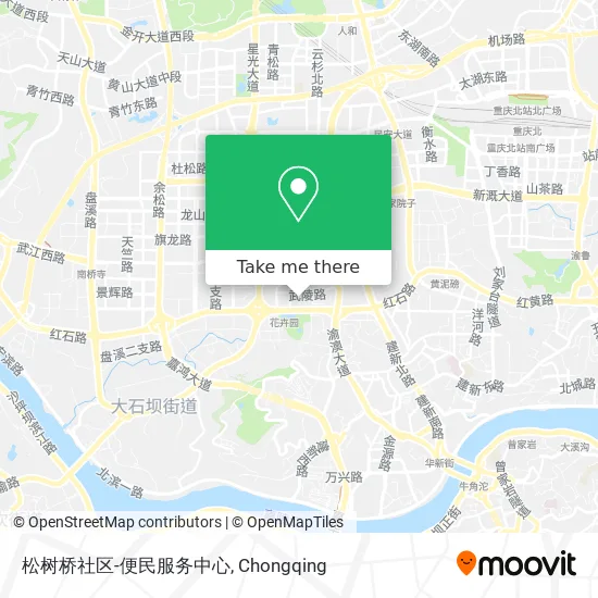 松树桥社区-便民服务中心 map