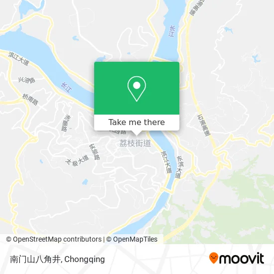 南门山八角井 map