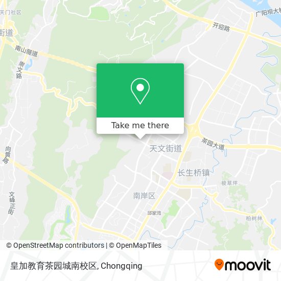 皇加教育茶园城南校区 map