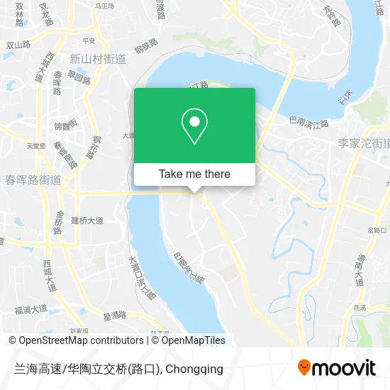 兰海高速/华陶立交桥(路口) map