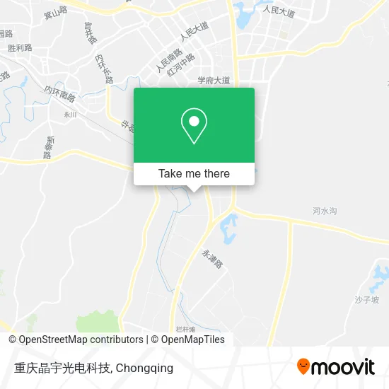 重庆晶宇光电科技 map