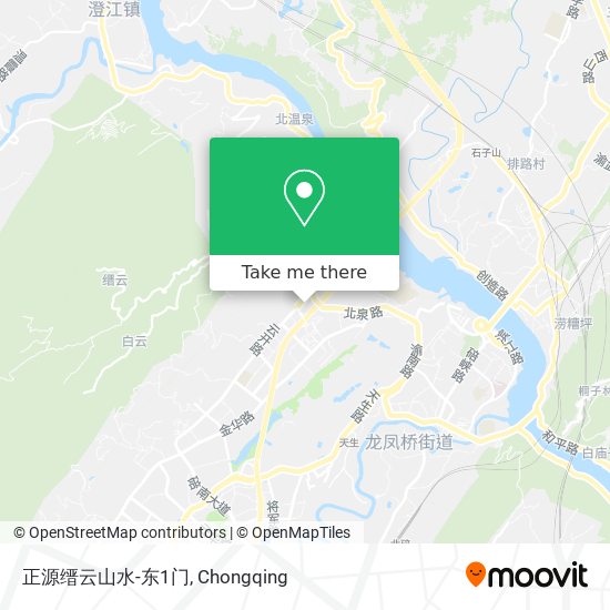 正源缙云山水-东1门 map
