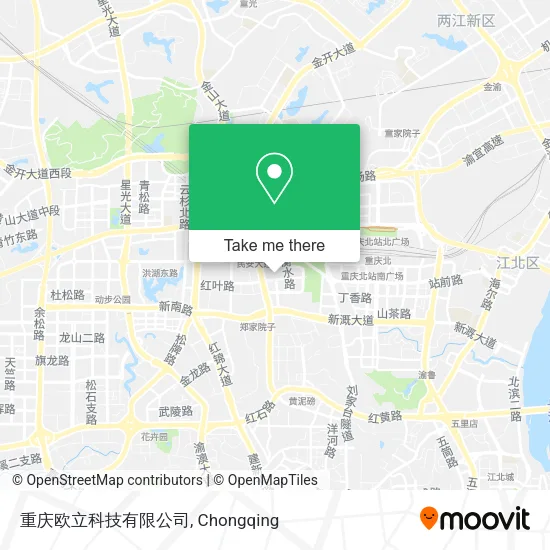 重庆欧立科技有限公司 map