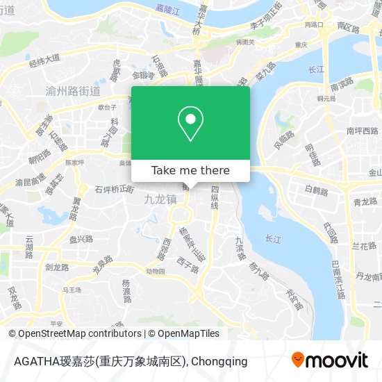 AGATHA瑷嘉莎(重庆万象城南区) map