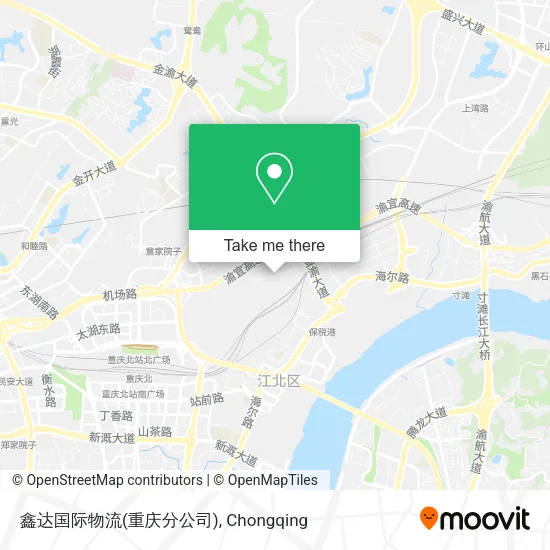 鑫达国际物流(重庆分公司) map