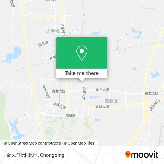 金凤佳园-北区 map