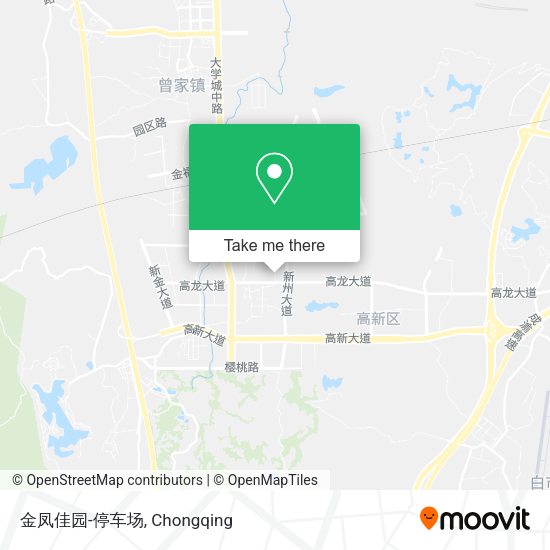 金凤佳园-停车场 map