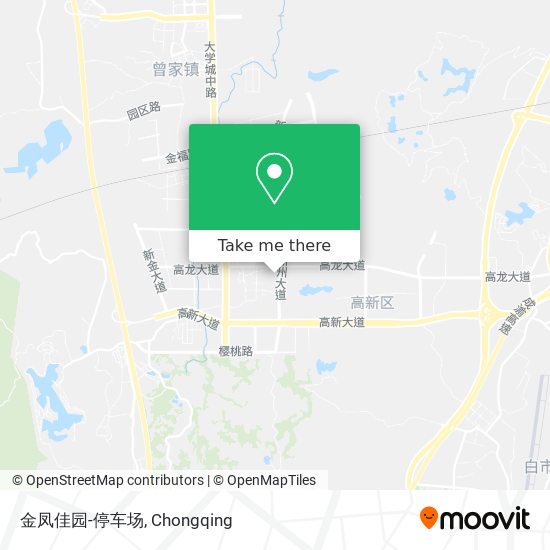 金凤佳园-停车场 map