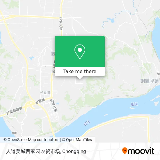 人道美城西家园农贸市场 map