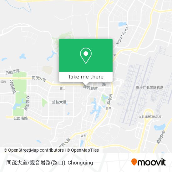 同茂大道/观音岩路(路口) map
