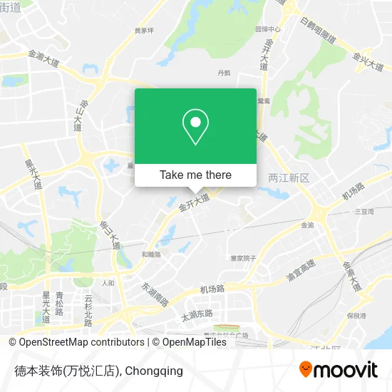 德本装饰(万悦汇店) map