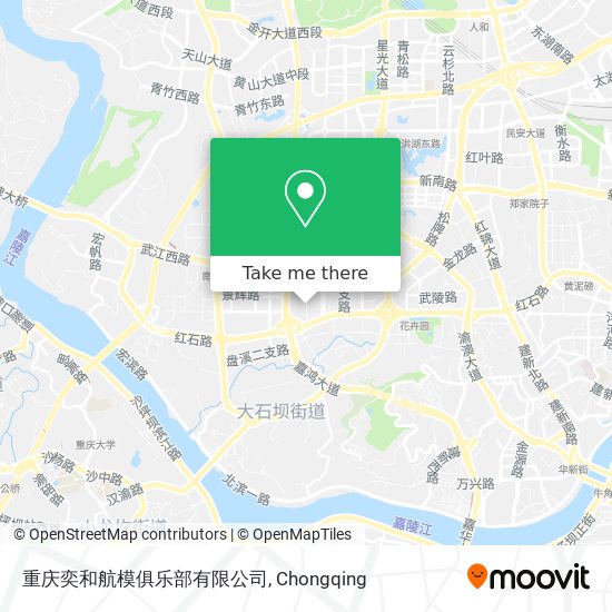 重庆奕和航模俱乐部有限公司 map