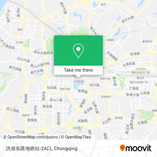 洪湖东路地铁站-2A口 map