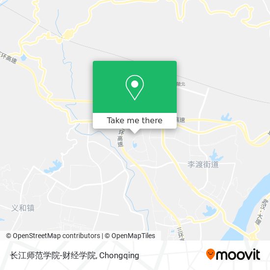 长江师范学院-财经学院 map