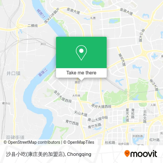 沙县小吃(康庄美的加盟店) map