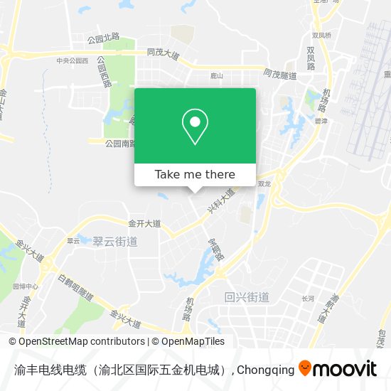 渝丰电线电缆（渝北区国际五金机电城） map