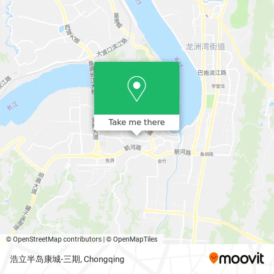 浩立半岛康城-三期 map