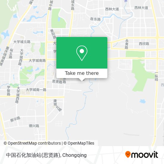 中国石化加油站(思贤路) map