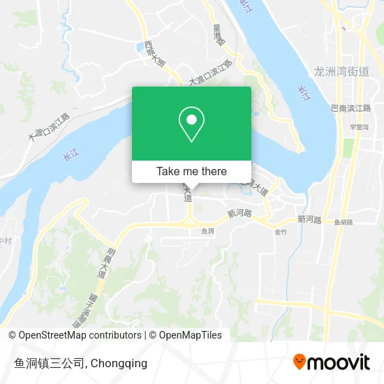 鱼洞镇三公司 map