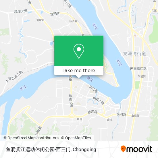 鱼洞滨江运动休闲公园-西三门 map