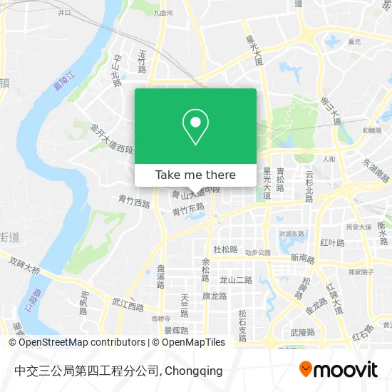 中交三公局第四工程分公司 map