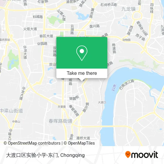 大渡口区实验小学-东门 map