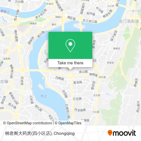 桐君阁大药房(四小区店) map