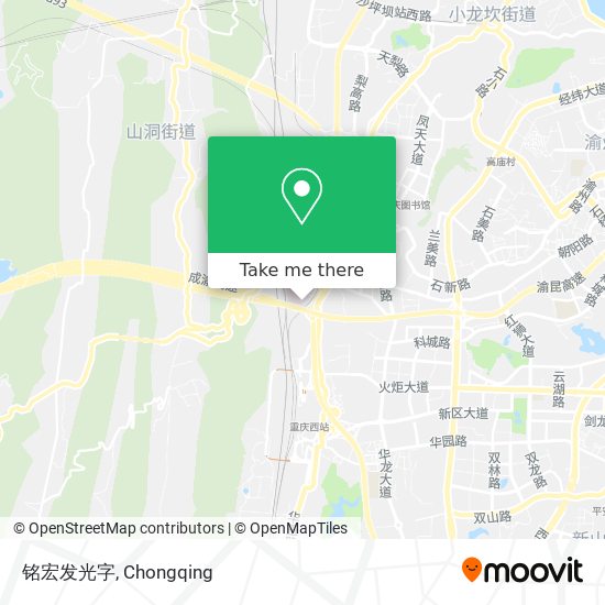 铭宏发光字 map