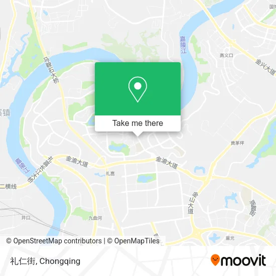 礼仁街 map